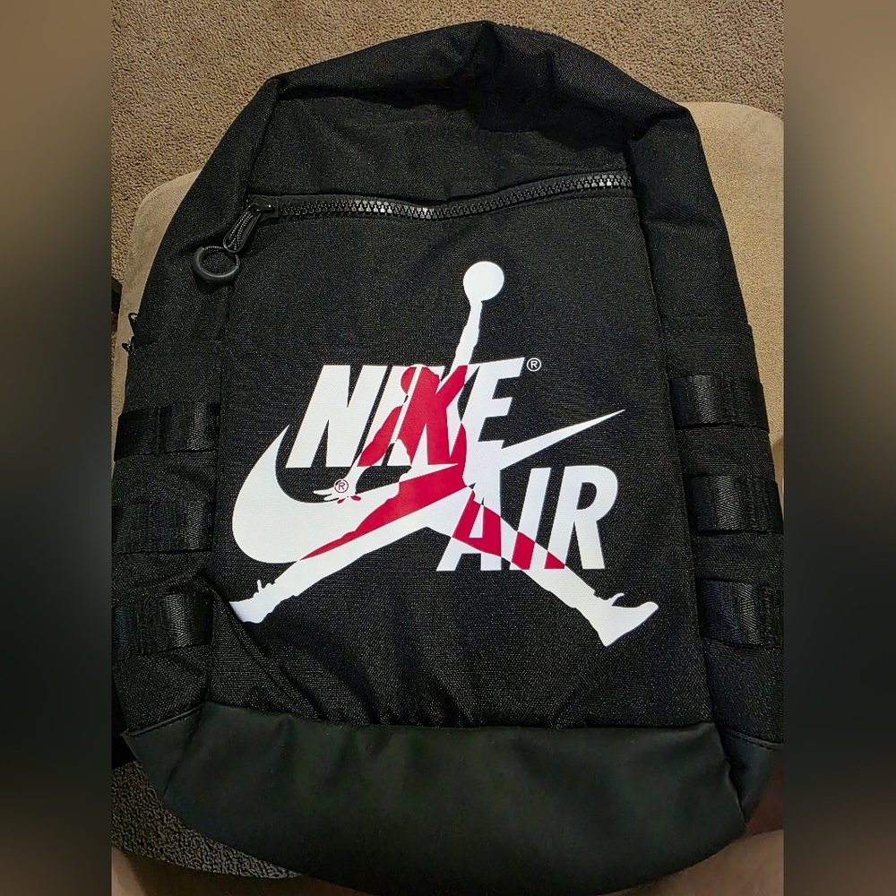 NWT Nike Black Backpack with Iconic Branding